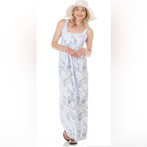 Fresh Produce Waverly Swirl Malibu Maxi Dress. Size Small.